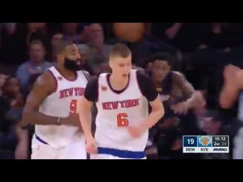 Kristaps Porzingis Full Highlights vs Grizzlies (2016.10.29) - 21 Pts, 5 Reb, 2 Asts