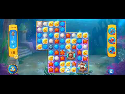 Fishdom Easy Level 12039 (with full seashell) @choraelmin