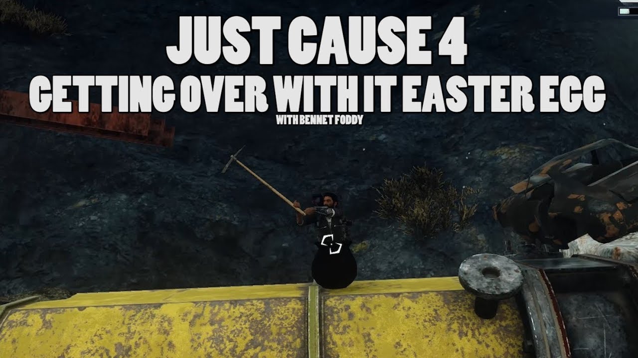 Just cause 4 - Getting over it Easter egg with Bennet Foddy - YouTube