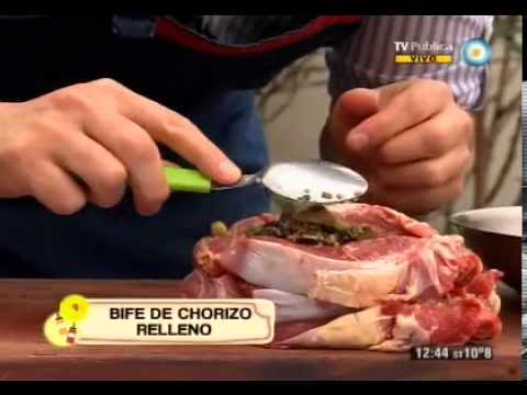 Bifes rellenos