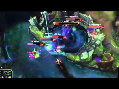 sOAZ DARIUS PENTAKILL VS FLASH WOLVES