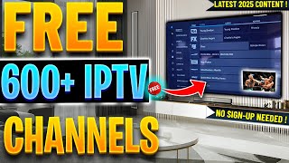 🔴 Free IPTV APP Supercharged With 600+ New Channels !