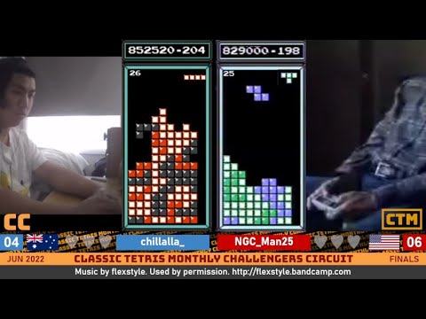 TAP OR DAS TO MASTERS? Chillalla, NGC Man | Finals | Classic Tetris Monthly Challengers