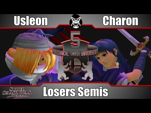 TSU5 - Usleon (Sheik) Vs. Charon (Marth) - Losers Semis - Super Smash Bros. Melee