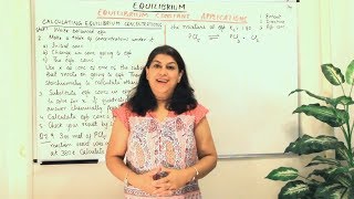Calculating Equilibrium Concentrations From Equilibrium Constant- Equilibrium (Part 14)