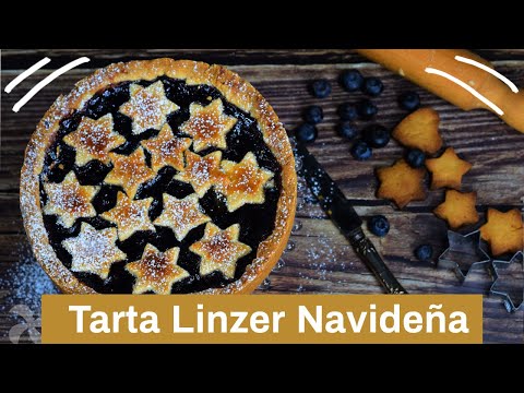 Tarta LINZER 🎄 Navideña