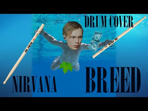 Nirvana - Breed (Drum Cover by Gennady Podrezov)
