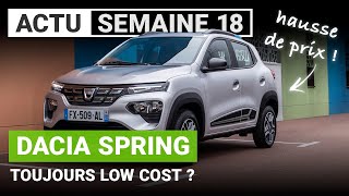 Dacia et Renault augmentent leurs tarifs !  C’est le journal AUTO de la semaine