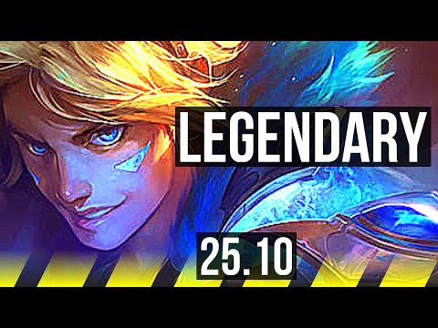 EZREAL & Soraka vs SAMIRA & Zyra (ADC) | 17/2/15, 73k DMG, Legendary | KR Master | 25.10