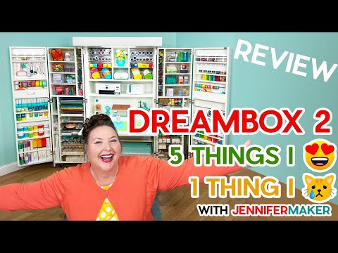 DreamBox 2 Organizer: 5 Things I Love & 1 Thing I Do Not! | Ultimate Craft Storage Solution?