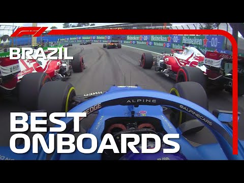 F1 第19戦ブラジルGP フェルスタッペンとハミルトンのオンボード動画