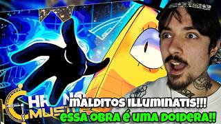 (PIRAMIDE SAFADA!) REAGINDO a Chrono - MENTE VAZIA | Bill Cipher (Gravity Falls) | REACT // NaiReact
