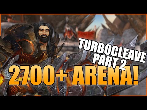 TURBO CLEAVE to 2700+ (Part 2) : Rank 1 Warrior 3v3 Arena - WoW BFA 8.3 Season 4 PvP