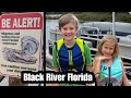 Boating Along The Black River Florida