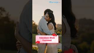 7 Days of Valentine Week Explained in 30 Seconds | valentine week days 2026 | Marriage.com