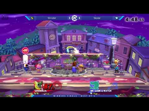 The Smash Lab 119 Winners Finals - Stroder (Diddy Kong/Greninja) vs Skylar (Mr. Game & Watch)