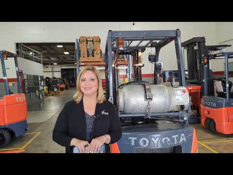 FOR SALE - 2018 Toyota Cushion Forklift - 8FGCU15 - ID#: E009304