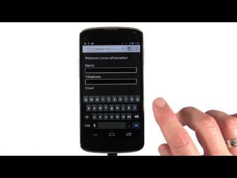 Welcome Mobile Web Development