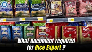 How to Export Rice ? | What document required for Rice Export ? | Branded and Non Branded Rice