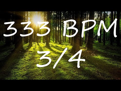 333 BPM 3/4 Claves Metronome