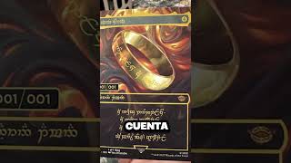 El Anillo Único 1/1 falso en un booster de Magic… esto fue su reacción