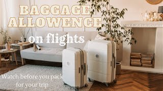 Baggage Allowance - Lets go fly with Qatar to Istanbul