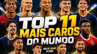 OS 11 JOGADORES MAIS CAROS DO MUNDO | E ESSE JOGADOR ?!