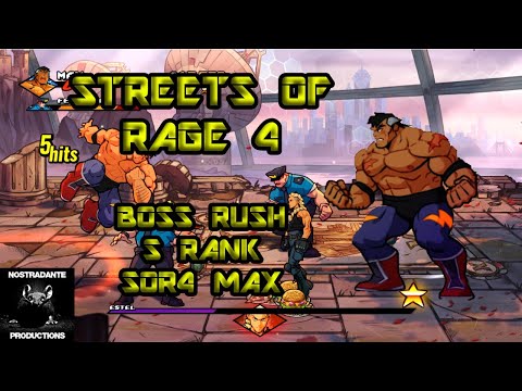 Streets Of Rage 4 Boss Rush: SOR4 Max