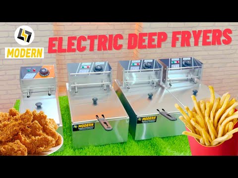 Modern Electric Deep Fryer