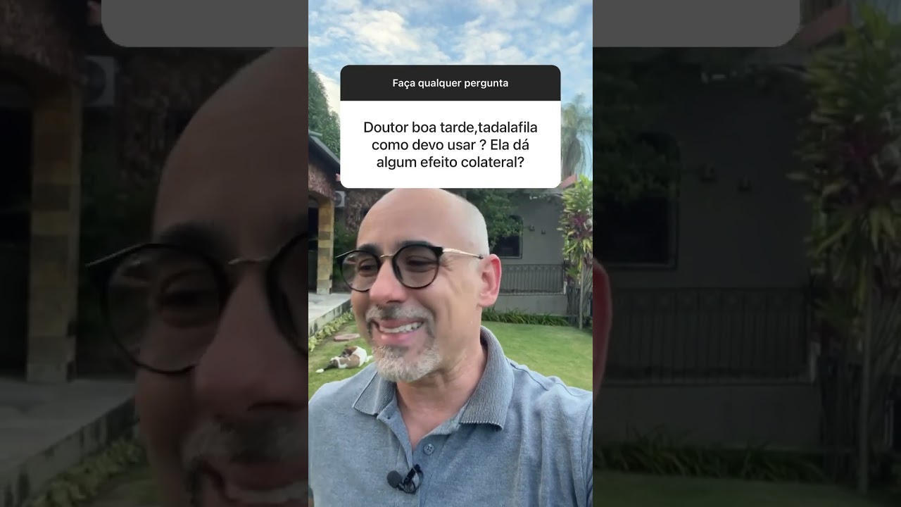 COMO USAR TADALAFILA E QUAIS OS EFEITOS COLATERAIS  | Dr Dayan Siebra