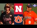 Nebraska Vs 7 Auburn Rubber Match 2026 College Baseball Highlights