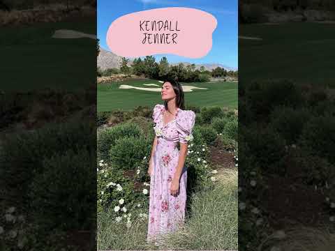 This is the most popular floral dress among celebrities