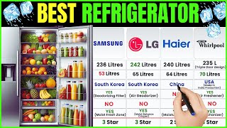 Best Double Door Refrigerator in India 2025 🧊LG vs Samsung vs Whirlpool vs Haier