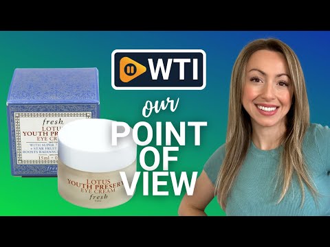 Fresh Fresh Lotus Eye Cream - WTI product video review