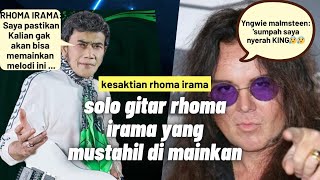 Download lagu The ONLY melody by Rhoma Irama, no one can play it like the original #rhomairama #sologitar mp3
