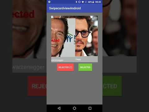 android recyclerview with swipe menu example