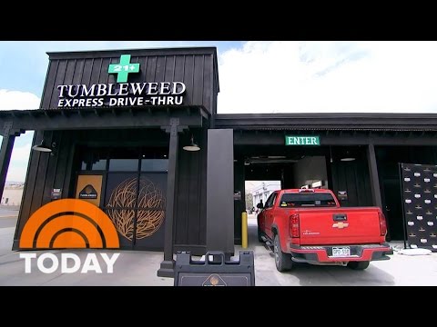 Colorado Pot Shop Opens Nation’s First Drive-Thru Dispensary | TODAY