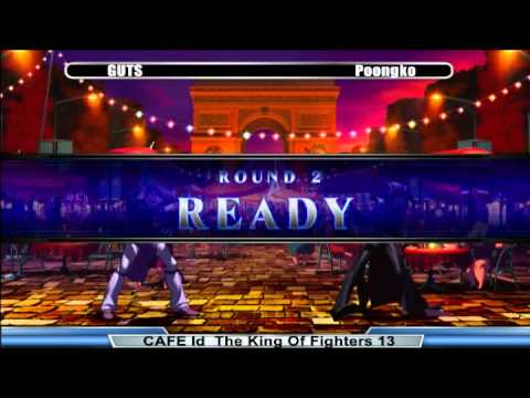 [KoF13] GUTS vs Poongko - Cafe Id Offline Casual Match Part 3