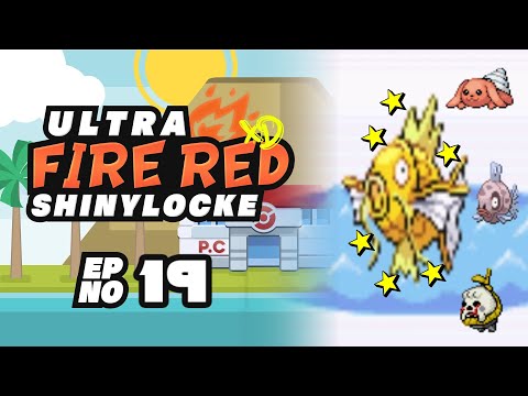 Pokémon Ultra FireRed XD ShinyLocke - Episode #19 "RISE OF THE GOLDEN KARP"