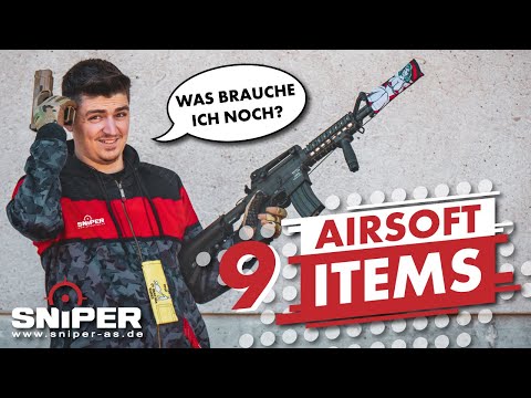 9 NÜTZLICHE AIRSOFT ITEMS für ANFÄNGER | Airsoft Tipps