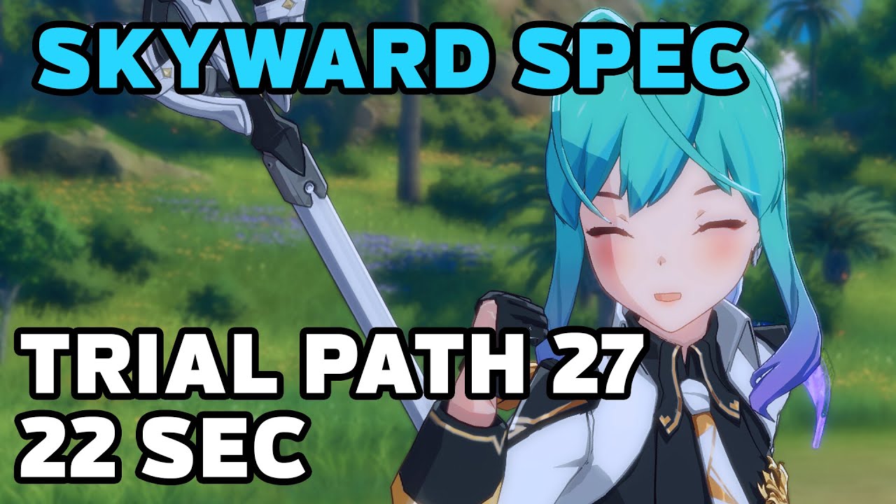 DPS 【Trial Path 27】 22 Seconds - Wind Knight Skyward Spec [BSPR] Blue Protocol: Star Resonance