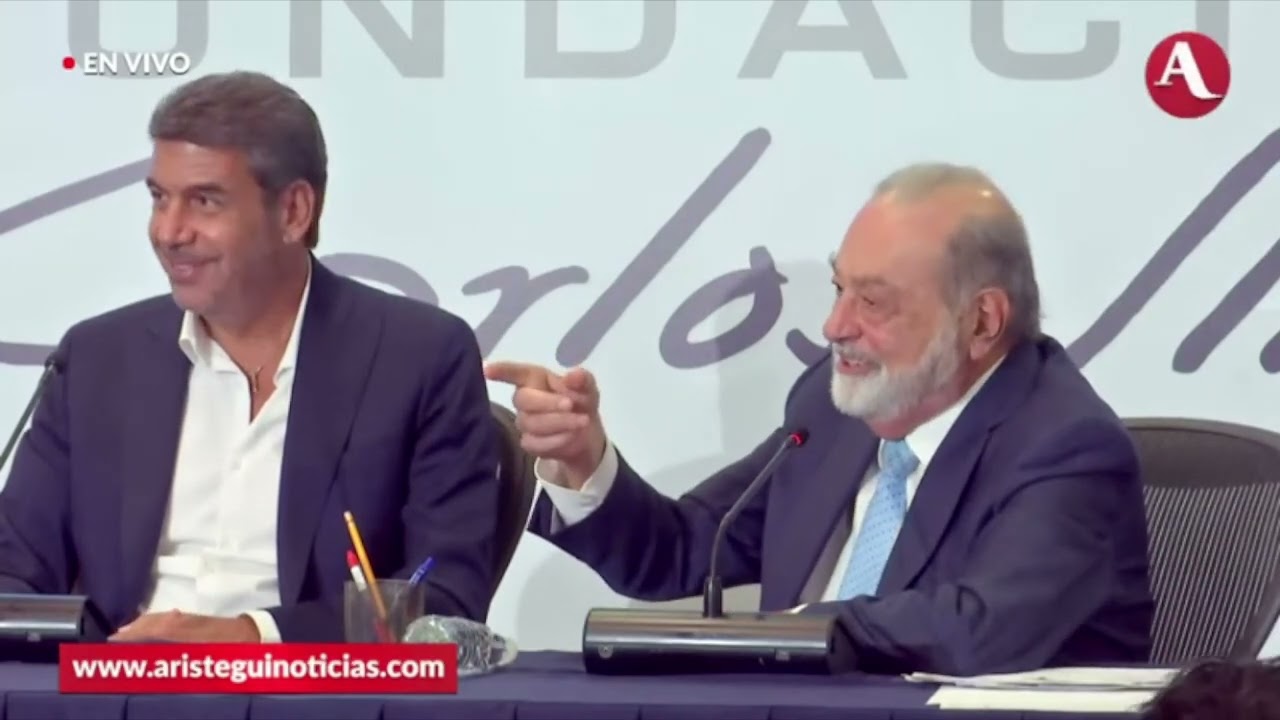 Imbéciles, estúpidos. Slim envía mensaje a ganadores del Nobel