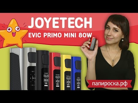 Joyetech eVic Primo Mini 80W TC - боксмод - видео 1