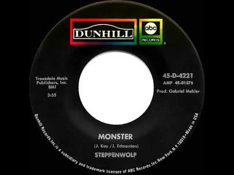 1970 HITS ARCHIVE: Monster - Steppenwolf (mono 45)