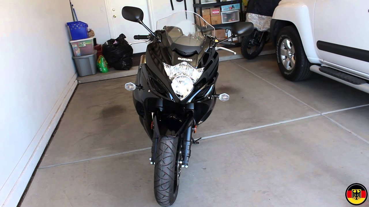 2011 Suzuki GSX1250FA Startup and Review