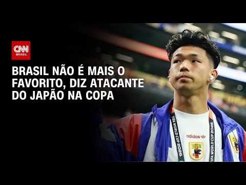 “Brasil não é mais favorito e Neymar não é o mesmo”, afirma atacante do Japão na Copa | AGORA CNN