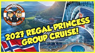 Cruise with us - LIMITED SPACE - Cruise Monkeys Group Cruise Regal Princess Norwegian Fjords Cruise