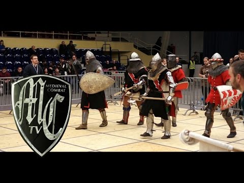Medieval Combat 5vs5 - SIEROTKI vs MFC VYSOCINA [44 Jaworzno 2015 ]