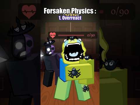 Forsaken Physics (Forsaken animation) #forsaken #animation #forsakenroblox