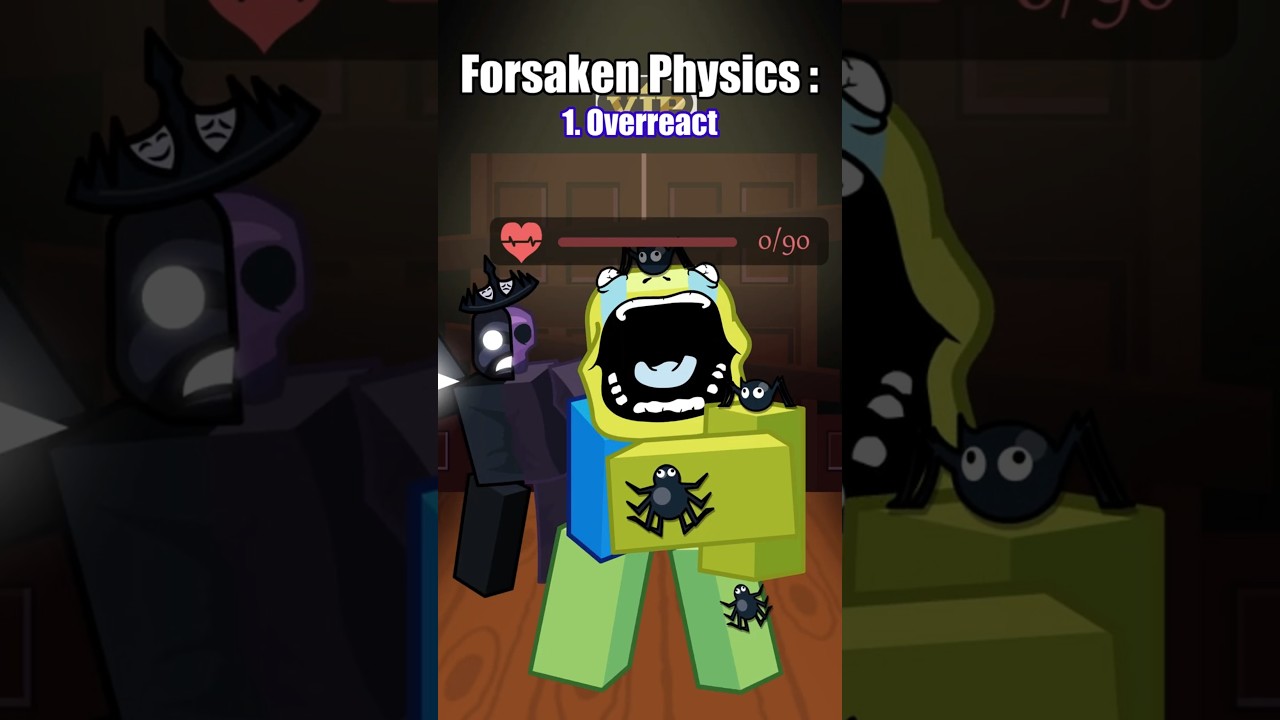 Forsaken Physics (Forsaken animation) #forsaken #animation #forsakenroblox